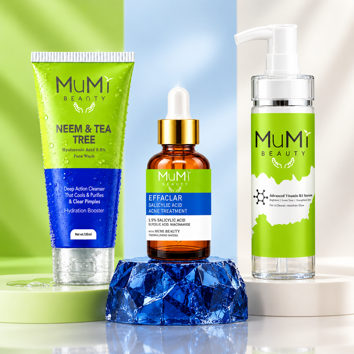 Premium Acne Treatment Neem & Tea Tree Kit